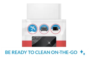 XL Wipe: Cleanse handheld devices to vast surfaces easily!