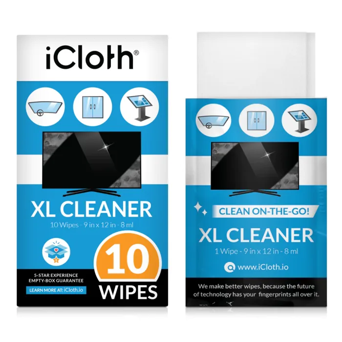 XL Cleaner - 10 Wipes