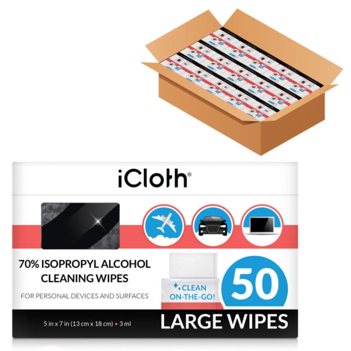 70% Isopropyl Alcohol for use on all personal items and devices such as Glasses, Chromebooks, Tablets, Smartphones, Sunglasses, Eyeglasses, Cameras, Laptops and more.